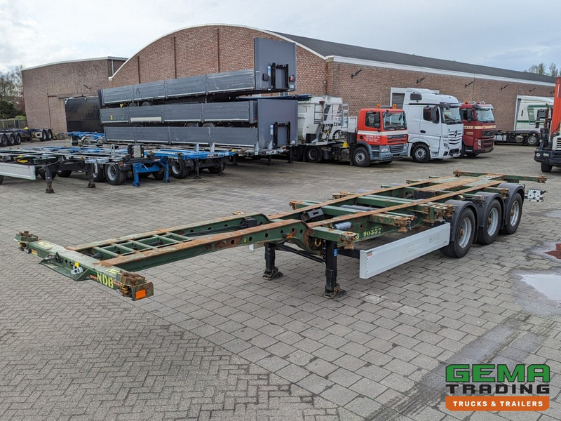 Krone SD 27 3-Assen BPW RearSlider - DrumBrakes - 5280kg - 07/2024APK (O1779) - Semi-remorque porte-conteneur/ Caisse mobile: photos 1 Krone SD 27 3-Assen BPW RearSlider - DrumBrakes - 5280kg - 07/2024APK (O1779) - Semi-remorque porte-conteneur/ Caisse mobile: photos 1