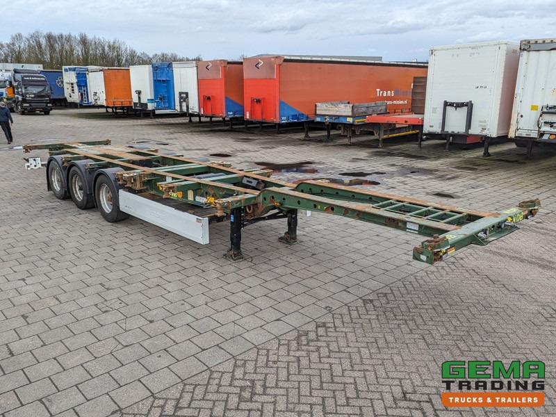 Krone SD 27 3-Assen BPW RearSlider - DrumBrakes - 5280kg - 07/2024APK (O1779) - Semi-remorque porte-conteneur/ Caisse mobile: photos 4 Krone SD 27 3-Assen BPW RearSlider - DrumBrakes - 5280kg - 07/2024APK (O1779) - Semi-remorque porte-conteneur/ Caisse mobile: photos 4