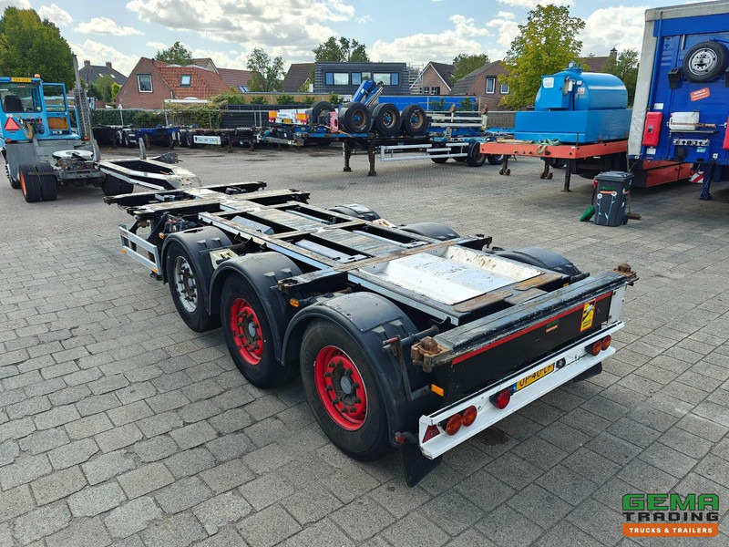 Pacton ET3 3-Assen Valx - MULTI - Schijfremmen - LiftAs - 3x Uitschuifbaar - ADR lekbak - Semi-remorque porte-conteneur/ Caisse mobile: photos 5 Pacton ET3 3-Assen Valx - MULTI - Schijfremmen - LiftAs - 3x Uitschuifbaar - ADR lekbak - Semi-remorque porte-conteneur/ Caisse mobile: photos 5