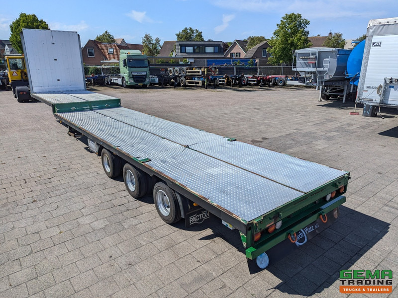 Pacton SXD3 3-Assen - Semi Dieplader - Hydr. Steunpoten - Traanplaat vloer - 3e as naloop gestuurd - Semi-remorque surbaissé: photos 3 Pacton SXD3 3-Assen - Semi Dieplader - Hydr. Steunpoten - Traanplaat vloer - 3e as naloop gestuurd - Semi-remorque surbaissé: photos 3