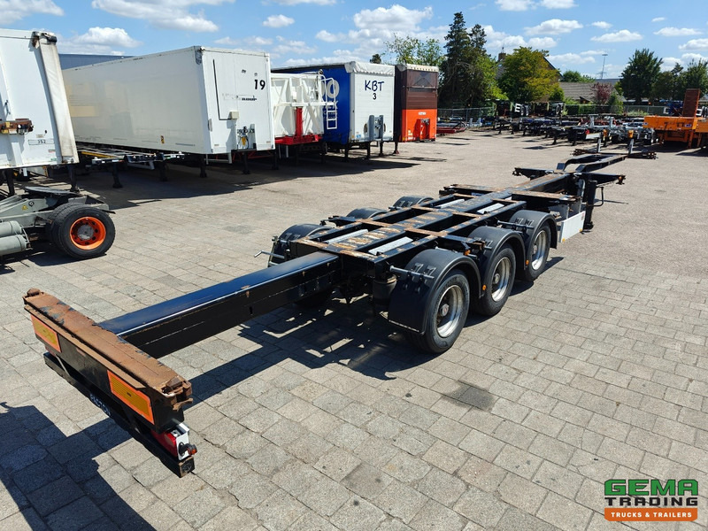 Pacton T3-010 3-Assen SAF - MULTI - Trommelremmen - LiftAs - 3x Uitschuifbaar - 04/2026 APK - Semi-remorque porte-conteneur/ Caisse mobile: photos 2 Pacton T3-010 3-Assen SAF - MULTI - Trommelremmen - LiftAs - 3x Uitschuifbaar - 04/2026 APK - Semi-remorque porte-conteneur/ Caisse mobile: photos 2