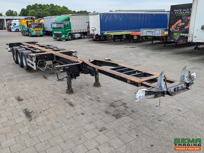 Pacton T3-010 3-Assen SAF - MULTI - Trommelremmen - LiftAs - 3x Uitschuifbaar - 07/2025APK - Semi-remorque porte-conteneur/ Caisse mobile: photos 5 Pacton T3-010 3-Assen SAF - MULTI - Trommelremmen - LiftAs - 3x Uitschuifbaar - 07/2025APK - Semi-remorque porte-conteneur/ Caisse mobile: photos 5