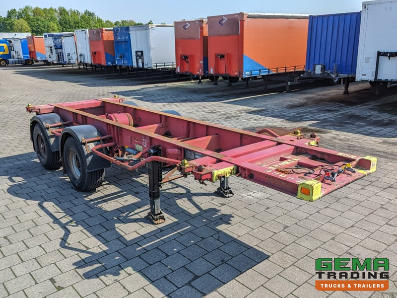 SHLADOT SD-901M 2-Assen ROR DrumBrakes - SteelSuspension - 20FT Connection (O1870) - Semi-remorque porte-conteneur/ Caisse mobile: photos 4 SHLADOT SD-901M 2-Assen ROR DrumBrakes - SteelSuspension - 20FT Connection (O1870) - Semi-remorque porte-conteneur/ Caisse mobile: photos 4