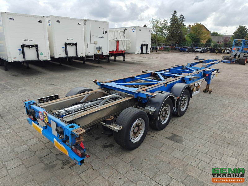 Van Hool 3B0079 3-Assen SAF - Schijfremmen - Alle aansluitingen / Universeel chassis - Semi-remorque porte-conteneur/ Caisse mobile: photos 1 Van Hool 3B0079 3-Assen SAF - Schijfremmen - Alle aansluitingen / Universeel chassis - Semi-remorque porte-conteneur/ Caisse mobile: photos 1