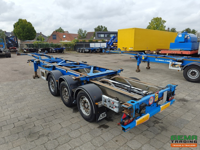 Van Hool 3B0079 3-Assen SAF - Schijfremmen - Alle aansluitingen / Universeel chassis - Semi-remorque porte-conteneur/ Caisse mobile: photos 5 Van Hool 3B0079 3-Assen SAF - Schijfremmen - Alle aansluitingen / Universeel chassis - Semi-remorque porte-conteneur/ Caisse mobile: photos 5