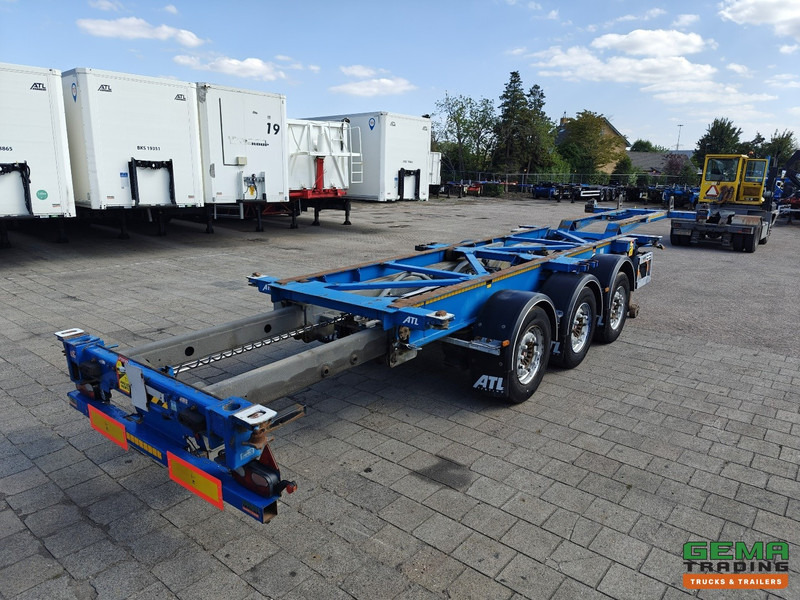 Van Hool 3B0079 3-Assen SAF - Schijfremmen - Alle aansluitingen / Universeel chassis - Semi-remorque porte-conteneur/ Caisse mobile: photos 1 Van Hool 3B0079 3-Assen SAF - Schijfremmen - Alle aansluitingen / Universeel chassis - Semi-remorque porte-conteneur/ Caisse mobile: photos 1