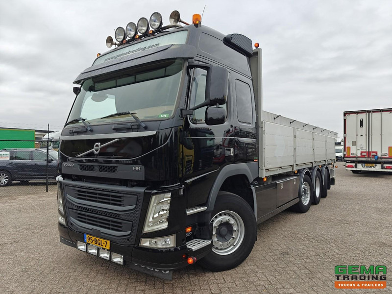 Volvo FM500 8x2/6 Globetrotter Euro6B - Open Laadbak 7.3M - HH Vloer - Alu Zijborden - Stuur/LiftAssen - Camion plateau: photos 1 Volvo FM500 8x2/6 Globetrotter Euro6B - Open Laadbak 7.3M - HH Vloer - Alu Zijborden - Stuur/LiftAssen - Camion plateau: photos 1