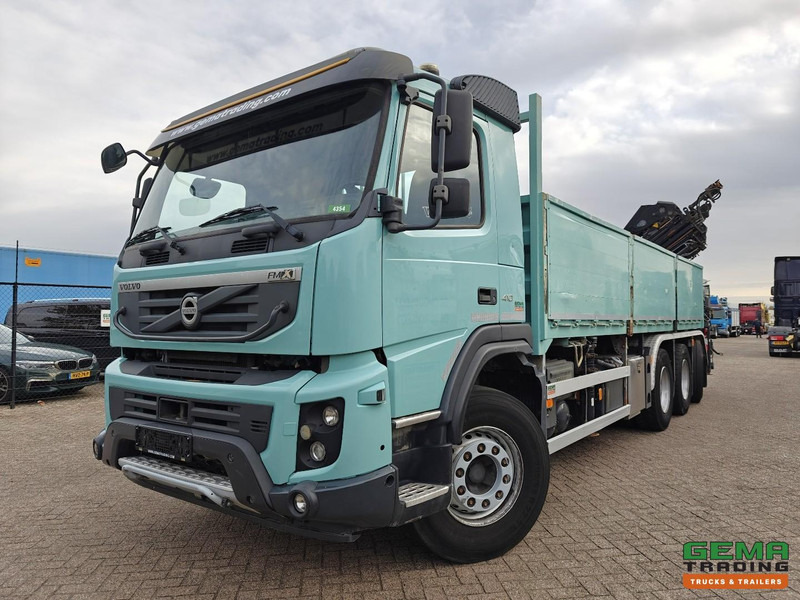 Volvo FMX 410 8x4/4 Dagcab Euro5 - Open Laadbak 6.8m + Hiab 244 E-6 Hipro - 258.000km - Naafreductie - 05/2026 APK - Camion plateau, Camion grue: photos 1 Volvo FMX 410 8x4/4 Dagcab Euro5 - Open Laadbak 6.8m + Hiab 244 E-6 Hipro - 258.000km - Naafreductie - 05/2026 APK - Camion plateau, Camion grue: photos 1