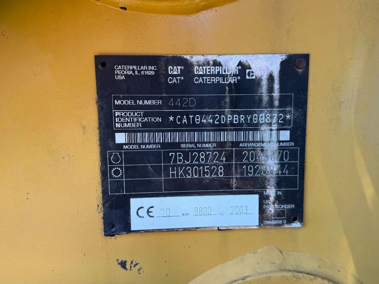Tractopelle CAT 442D 4X4 Backhoe Loader Telescopic Arm: photos 10