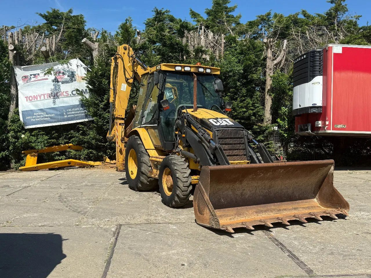 Tractopelle CAT 442D 4X4 Backhoe Loader Telescopic Arm: photos 17