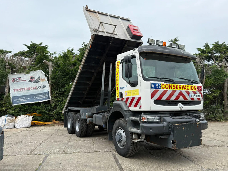 Renault Kerax 400 6X6 Tipper Spring/spring ZF Man Gear EURO 2 - Camion benne: photos 1 Renault Kerax 400 6X6 Tipper Spring/spring ZF Man Gear EURO 2 - Camion benne: photos 1