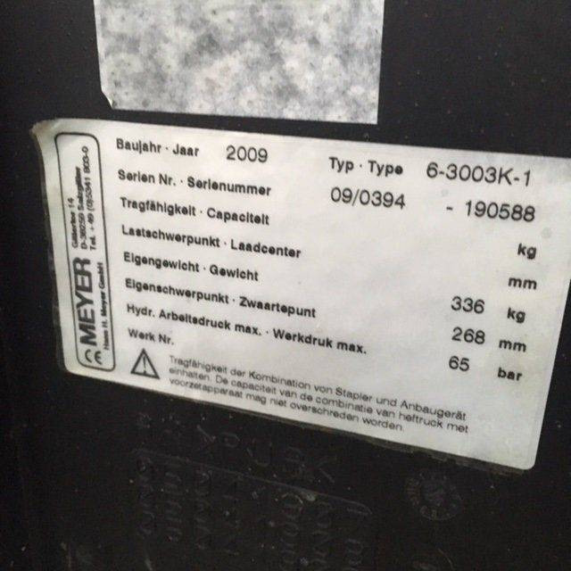 Meyer load stabilizer - Accessoire: photos 5 Meyer load stabilizer - Accessoire: photos 5