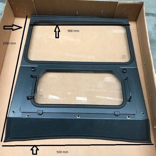 Rear panel for Komatsu - Fenêtre et pièces pour Matériel de manutention: photos 2 Rear panel for Komatsu - Fenêtre et pièces pour Matériel de manutention: photos 2