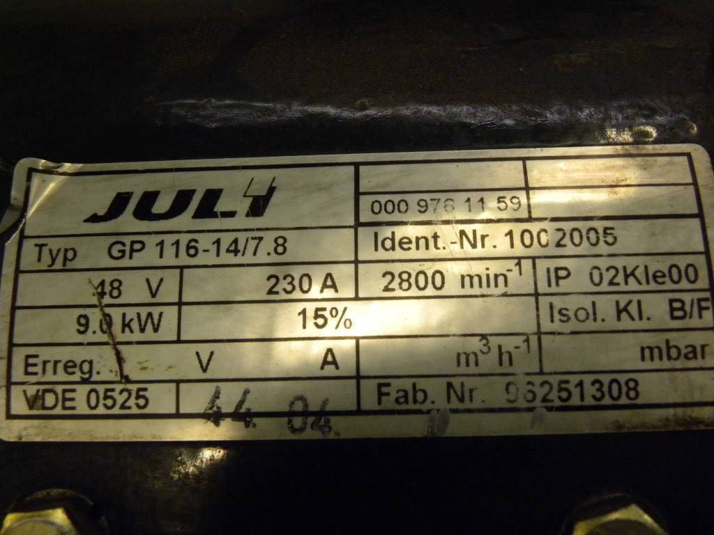 Pump motor for Linde - Moteur et pièces pour Matériel de manutention: photos 3 Pump motor for Linde - Moteur et pièces pour Matériel de manutention: photos 3