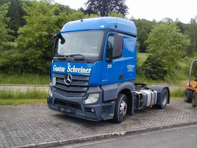 Mercedes-Benz 1843 Actros - Tracteur routier: photos 1 Mercedes-Benz 1843 Actros - Tracteur routier: photos 1