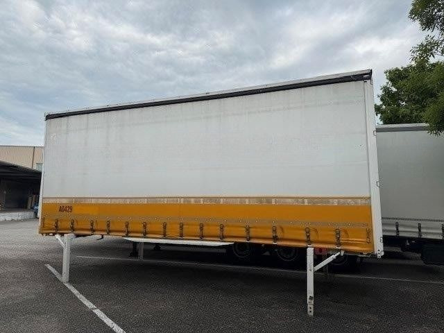 Krone 2 x WB 7,82 Jumbo, Hubdach, Edscha + Anh. Tandem - Carrosserie bâchee: photos 4 Krone 2 x WB 7,82 Jumbo, Hubdach, Edscha + Anh. Tandem - Carrosserie bâchee: photos 4