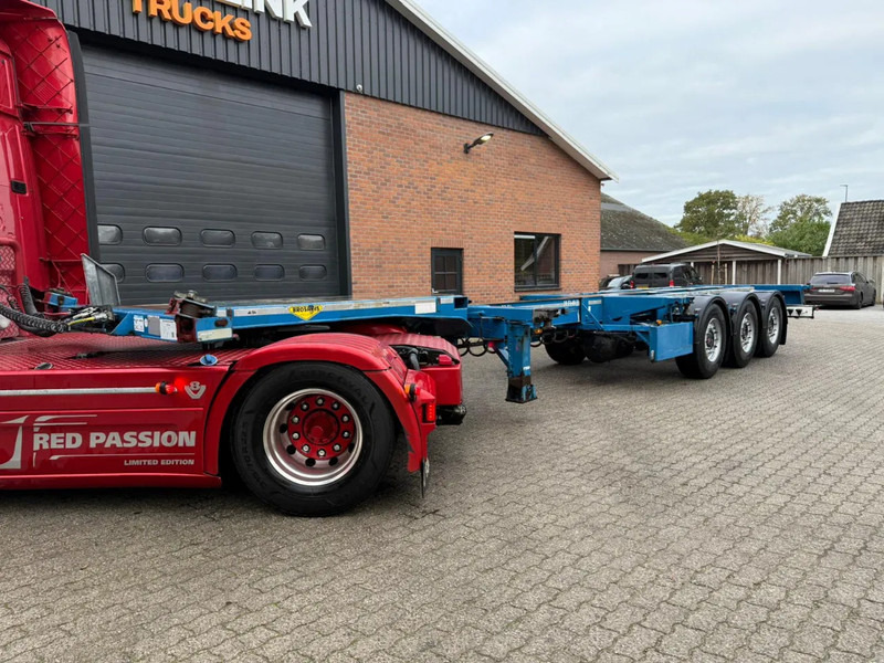 Broshuis 3UCC-39/45 2x20/30/40/45 FT Multi Liftas SAF Schijfremmen - Semi-remorque porte-conteneur/ Caisse mobile: photos 2 Broshuis 3UCC-39/45 2x20/30/40/45 FT Multi Liftas SAF Schijfremmen - Semi-remorque porte-conteneur/ Caisse mobile: photos 2