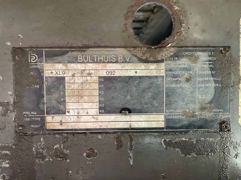 Crédit-bail de Bulthuis 92m3 Cargo Floor Liftas Schijfremmen APK/TUV 11/2025 Bulthuis 92m3 Cargo Floor Liftas Schijfremmen APK/TUV 11/2025: photos 19