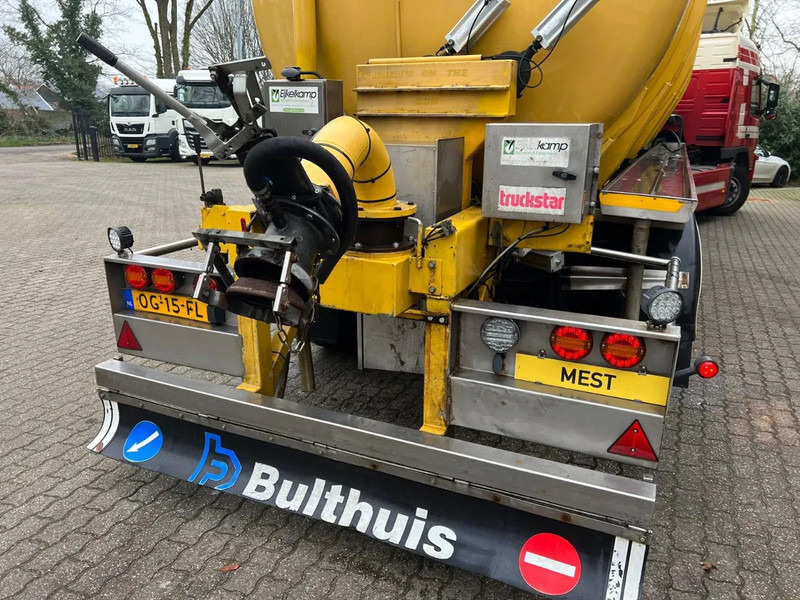 Semi-remorque citerne Burg 36m3 Mestoplegger Geijkte weging Bemonstering 2x stuuras: photos 6