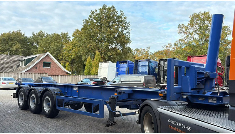 Hendricks 20ft container Kippchassis 24V hydraulic Self support! - Semi-remorque porte-conteneur/ Caisse mobile: photos 3 Hendricks 20ft container Kippchassis 24V hydraulic Self support! - Semi-remorque porte-conteneur/ Caisse mobile: photos 3