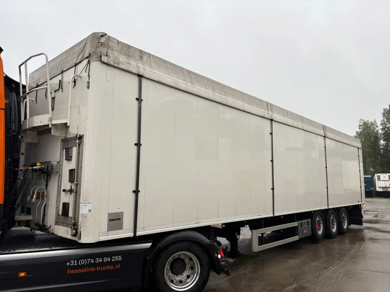 Knapen Trailers K100 92m3 Cargo Floor 10MM Liftas Schijfremmen - Semi-remorque à fond mouvant: photos 1 Knapen Trailers K100 92m3 Cargo Floor 10MM Liftas Schijfremmen - Semi-remorque à fond mouvant: photos 1