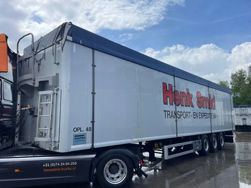 Knapen Trailers K100 92m3 Cargo Floor 10MM Schijfremmen APK 11/2025 - Semi-remorque à fond mouvant: photos 1 Knapen Trailers K100 92m3 Cargo Floor 10MM Schijfremmen APK 11/2025 - Semi-remorque à fond mouvant: photos 1