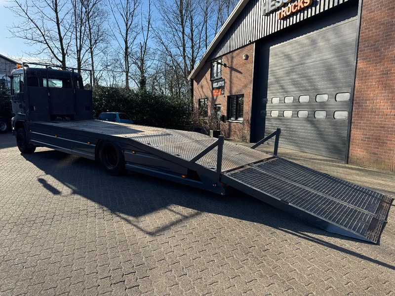 MAN TGA 18.350 830CM Oprijwagen Machinery transporter Hydraulische klep, nieuwe APK 3-6-2026 - Camion porte-voitures: photos 4 MAN TGA 18.350 830CM Oprijwagen Machinery transporter Hydraulische klep, nieuwe APK 3-6-2026 - Camion porte-voitures: photos 4