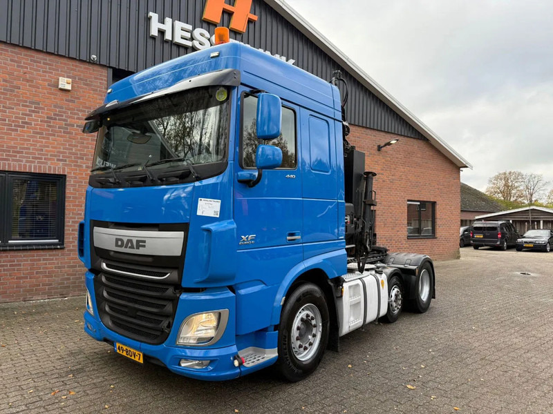 DAF XF 440 6X2 HIAB 19 ton/meter kraan Schuifschotel EURO 6 APK 05/2026 - Tracteur routier: photos 5 DAF XF 440 6X2 HIAB 19 ton/meter kraan Schuifschotel EURO 6 APK 05/2026 - Tracteur routier: photos 5