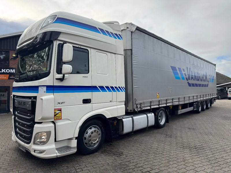 DAF XF 480 4x2 SSC Retarder + Schmitz 2021 Hefdak 630.095KM - Tracteur routier: photos 1 DAF XF 480 4x2 SSC Retarder + Schmitz 2021 Hefdak 630.095KM - Tracteur routier: photos 1
