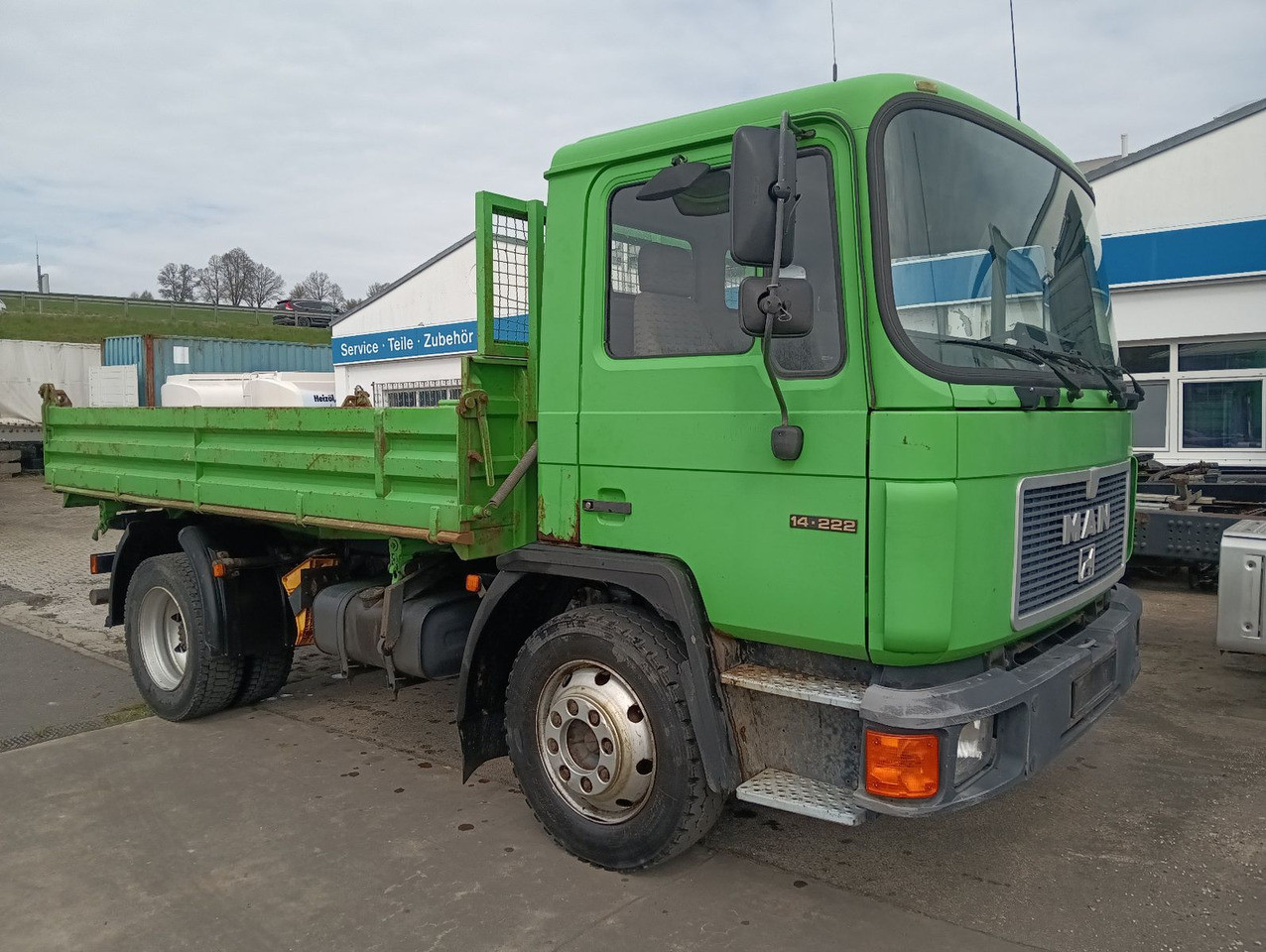 Camion benne MAN 14:222 FK 3-S-Kipper 7,7tNL Blatt AHK TÜV5/25: photos 10