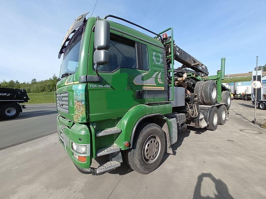 MAN TGA 26.480 6x4 BB Langholz Loglift BigJon 2490 - Camion grumier, Camion grue: photos 2 MAN TGA 26.480 6x4 BB Langholz Loglift BigJon 2490 - Camion grumier, Camion grue: photos 2