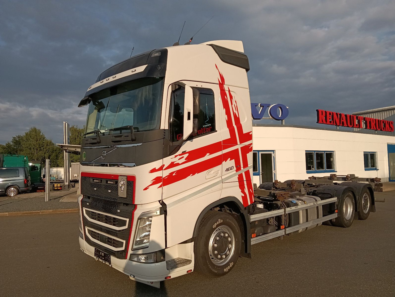 Camion porte-conteneur/ Caisse mobile Volvo FH 460 Globe "VIN-LB"MultiBDF I-PARC LENKACHSE: photos 14 Camion porte-conteneur/ Caisse mobile Volvo FH 460 Globe "VIN-LB"MultiBDF I-PARC LENKACHSE: photos 14