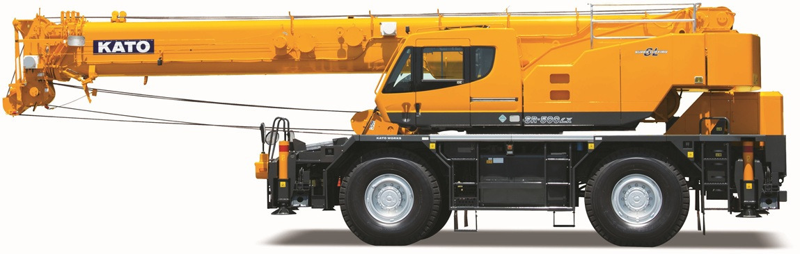 Grue automotrice lente KATO SR-500Lx - 51 Ton Rough Terrain Crane with 13.7 Meter Fully Hydraulic Fly Jib: photos 7