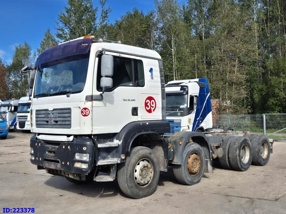MAN TGA 35.480 8X4 - Full steel - Manual - Châssis cabine: photos 1 MAN TGA 35.480 8X4 - Full steel - Manual - Châssis cabine: photos 1