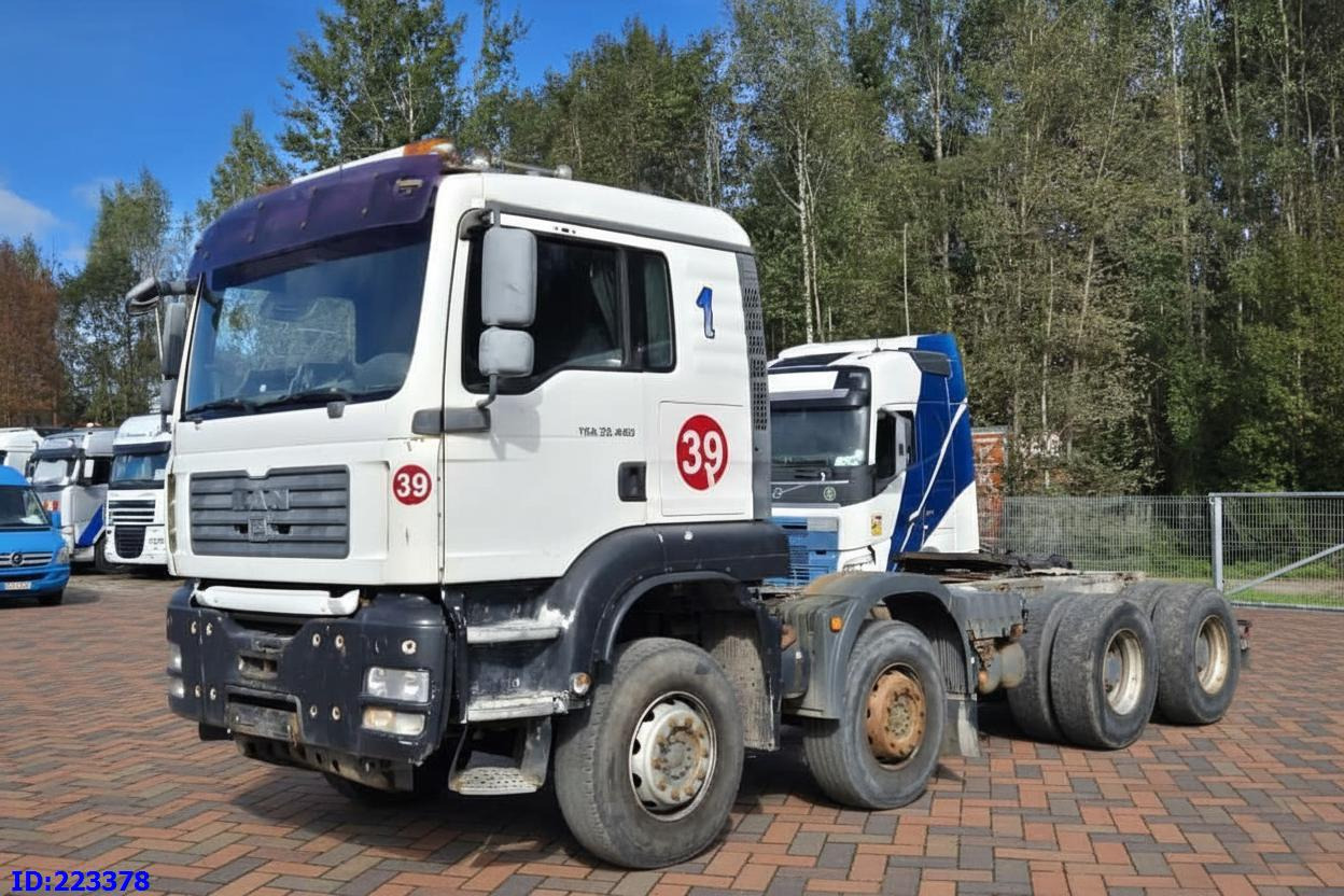 MAN TGA 35.480 8X4 - Full steel - Manual - Châssis cabine: photos 1 MAN TGA 35.480 8X4 - Full steel - Manual - Châssis cabine: photos 1