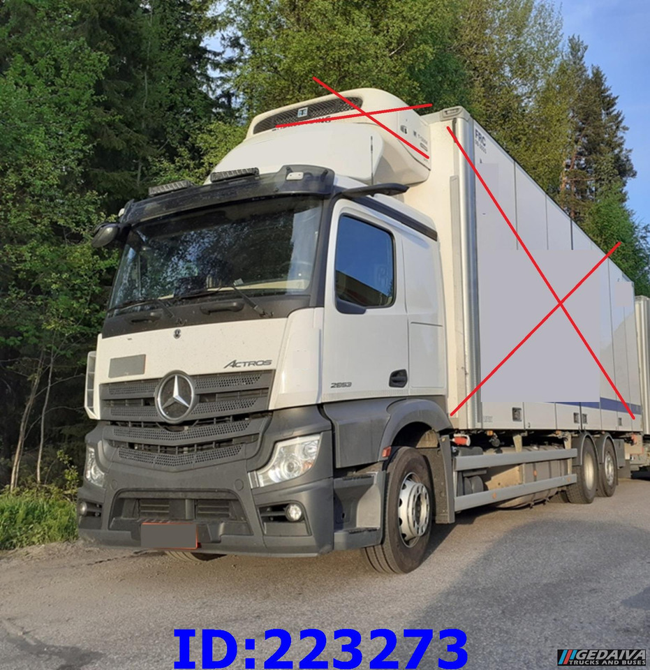 MERCEDES-BENZ Actros 2853 6x2 - Châssis cabine: photos 1 MERCEDES-BENZ Actros 2853 6x2 - Châssis cabine: photos 1