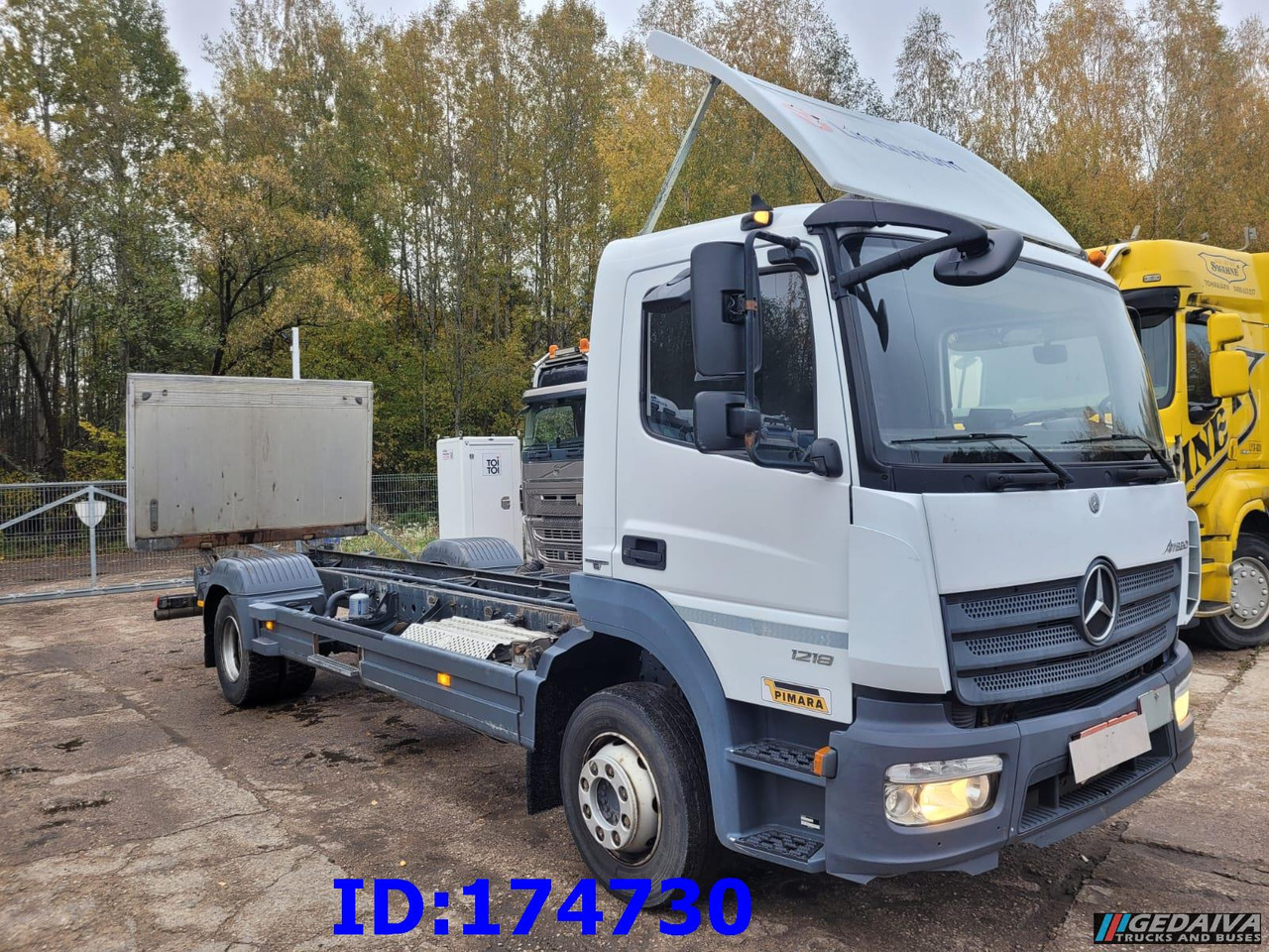 MERCEDES-BENZ Atego 1218 - Euro6 - Manual - Full Steel - Châssis cabine: photos 4 MERCEDES-BENZ Atego 1218 - Euro6 - Manual - Full Steel - Châssis cabine: photos 4