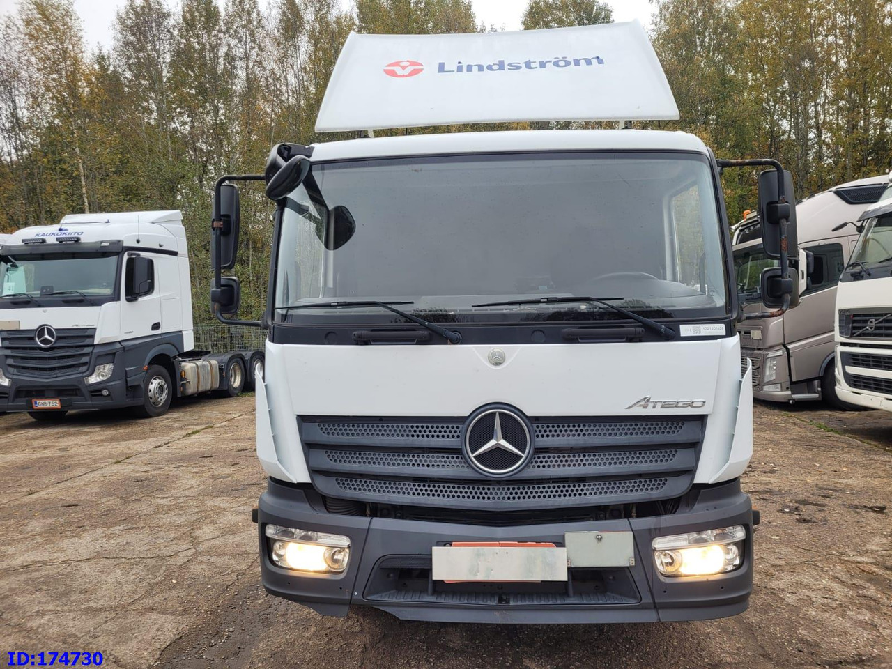 MERCEDES-BENZ Atego 1218 - Euro6 - Manual - Full Steel - Châssis cabine: photos 2 MERCEDES-BENZ Atego 1218 - Euro6 - Manual - Full Steel - Châssis cabine: photos 2