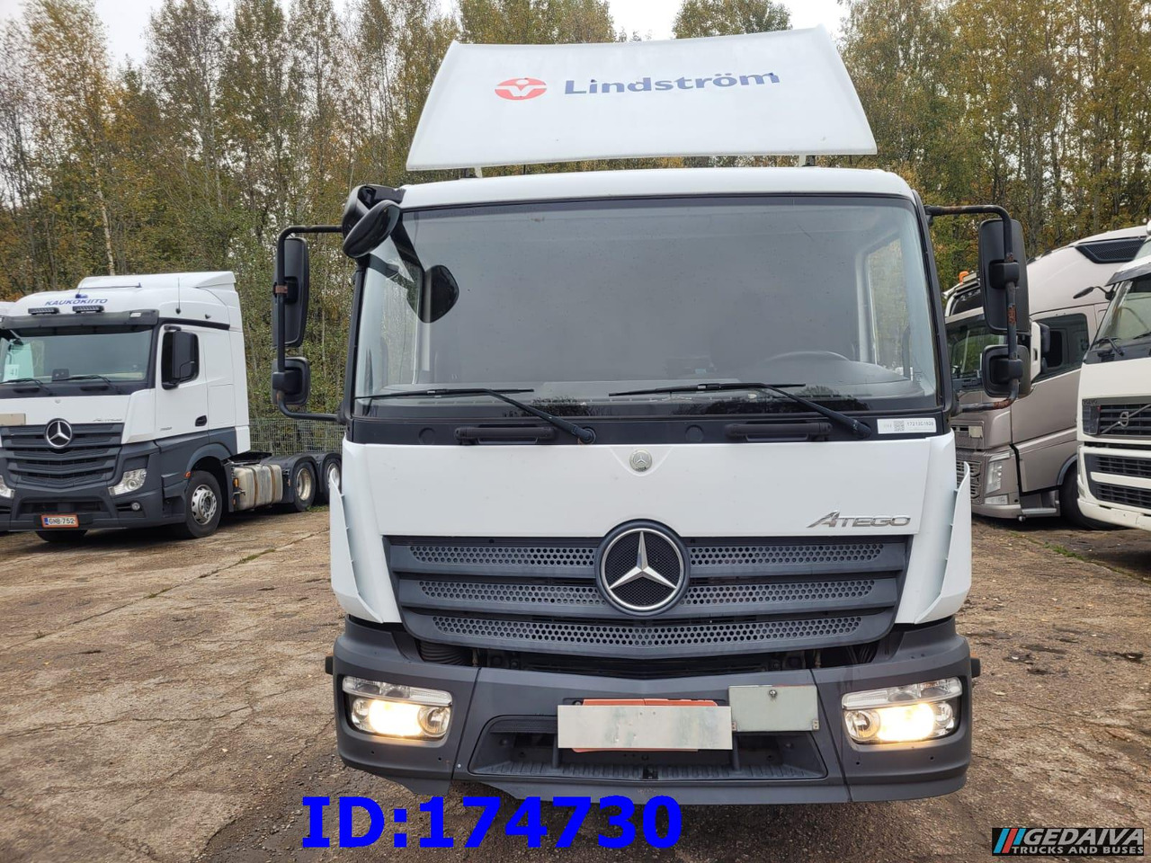 MERCEDES-BENZ Atego 1218 - Euro6 - Manual - Full Steel - Châssis cabine: photos 2 MERCEDES-BENZ Atego 1218 - Euro6 - Manual - Full Steel - Châssis cabine: photos 2
