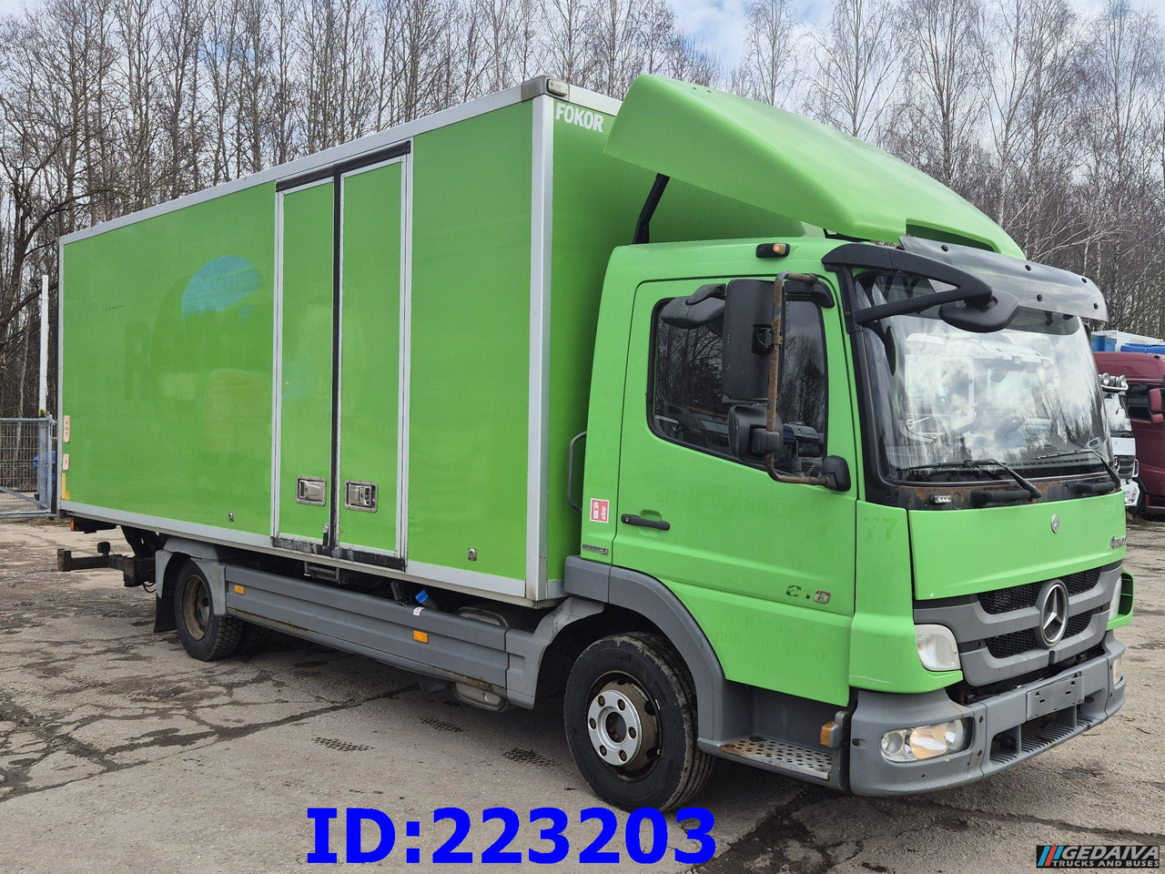 MERCEDES-BENZ Atego 818 4x2 Euro5 Manual - Camion fourgon: photos 4 MERCEDES-BENZ Atego 818 4x2 Euro5 Manual - Camion fourgon: photos 4