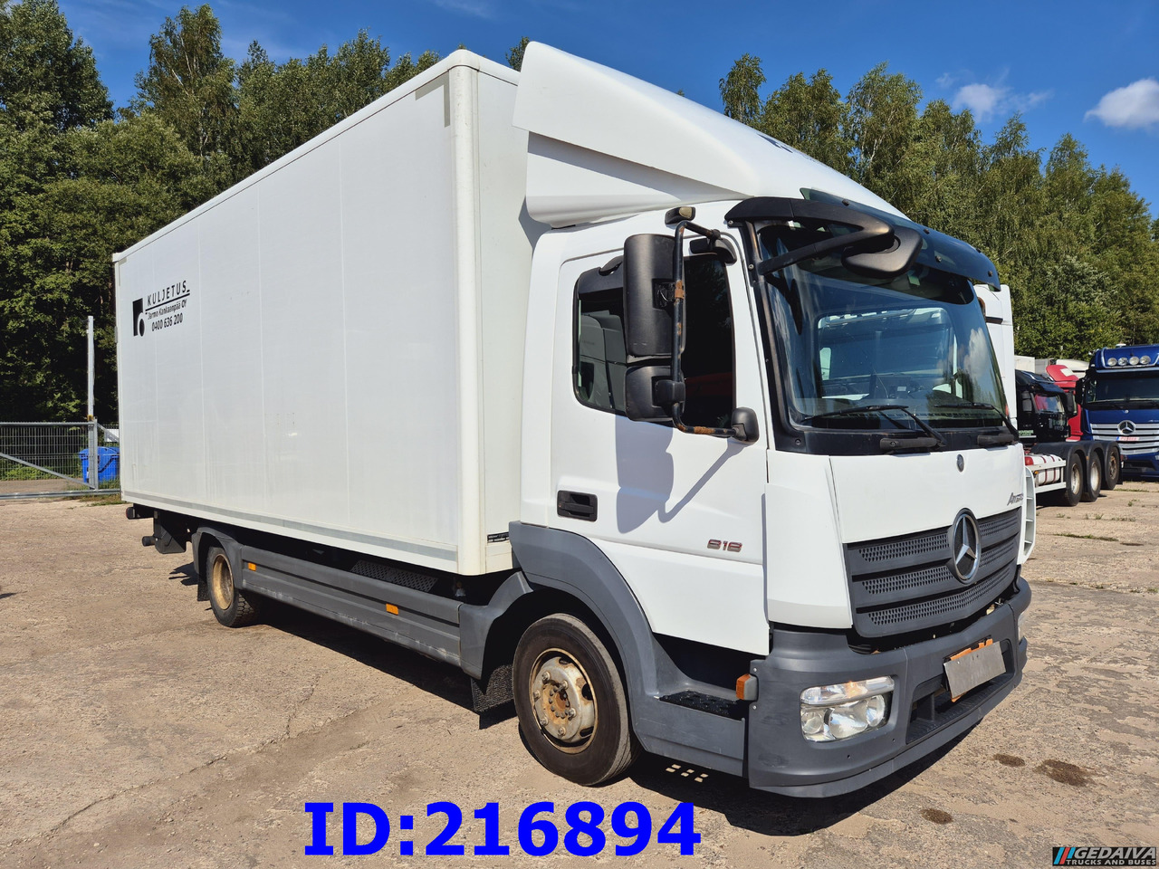 MERCEDES-BENZ Atego 818 Euro6 - Camion isothermique: photos 4 MERCEDES-BENZ Atego 818 Euro6 - Camion isothermique: photos 4