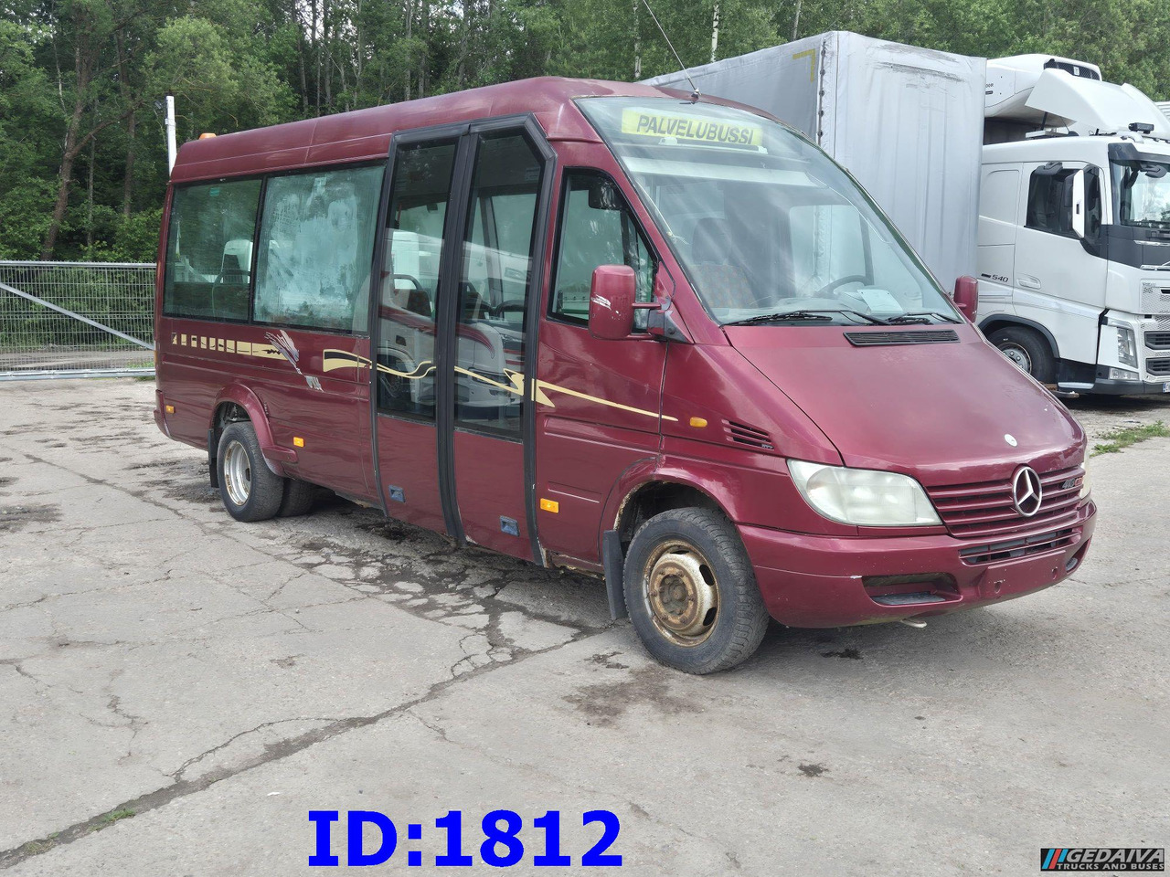 MERCEDES-BENZ Sprinter 413 - 17 Place - Minibus, Transport de personnes: photos 1 MERCEDES-BENZ Sprinter 413 - 17 Place - Minibus, Transport de personnes: photos 1