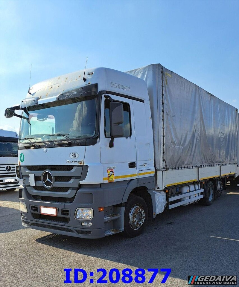 Camion à rideaux coulissants Mercedes-Benz Actros 2541 6x2 Euro5: photos 1