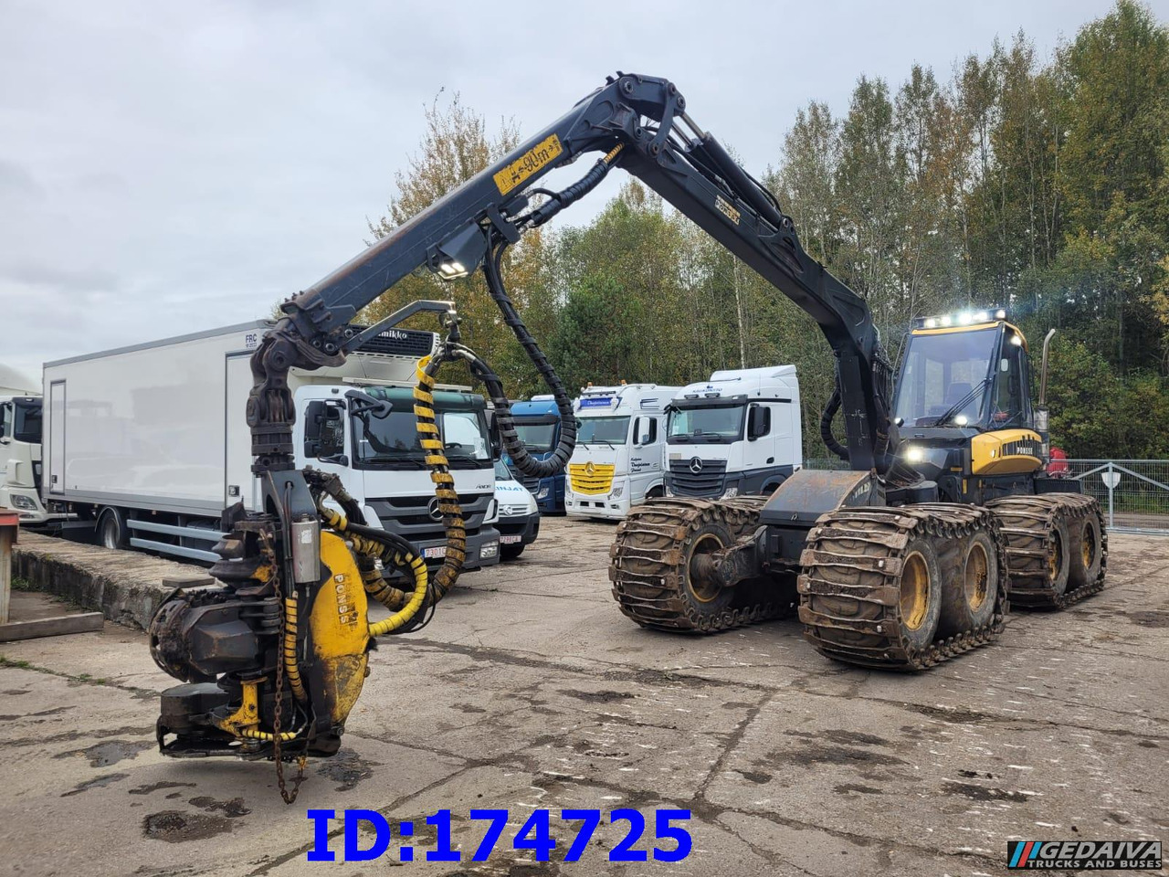 PONSSE FOX 8W - Abatteuse: photos 1 PONSSE FOX 8W - Abatteuse: photos 1