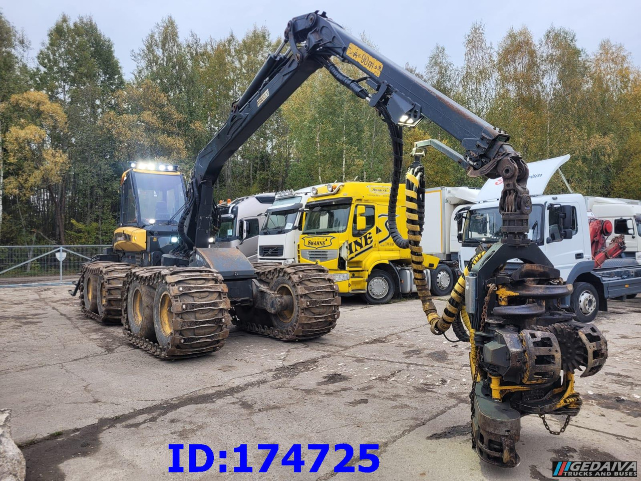 PONSSE FOX 8W - Abatteuse: photos 4 PONSSE FOX 8W - Abatteuse: photos 4