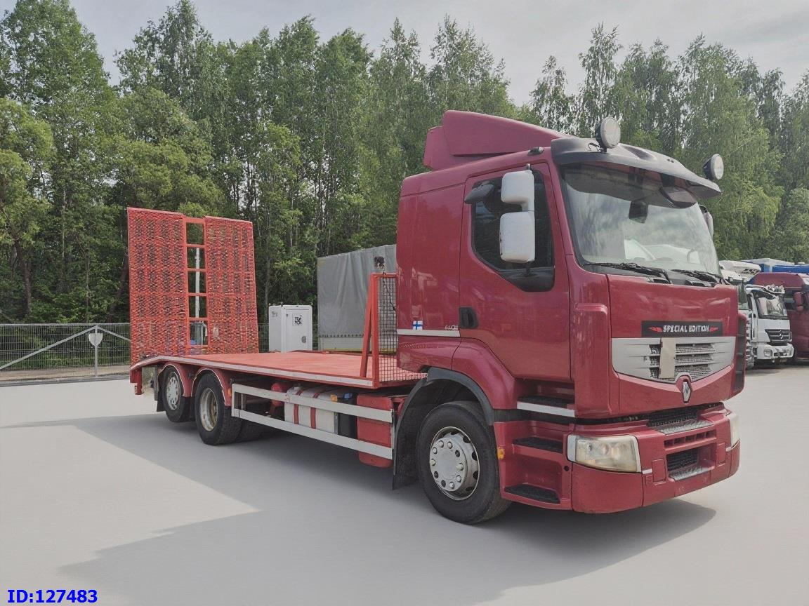 RENAULT Premium 460 6x2 (Steering axel) Euro5 - Camion plateau: photos 4 RENAULT Premium 460 6x2 (Steering axel) Euro5 - Camion plateau: photos 4