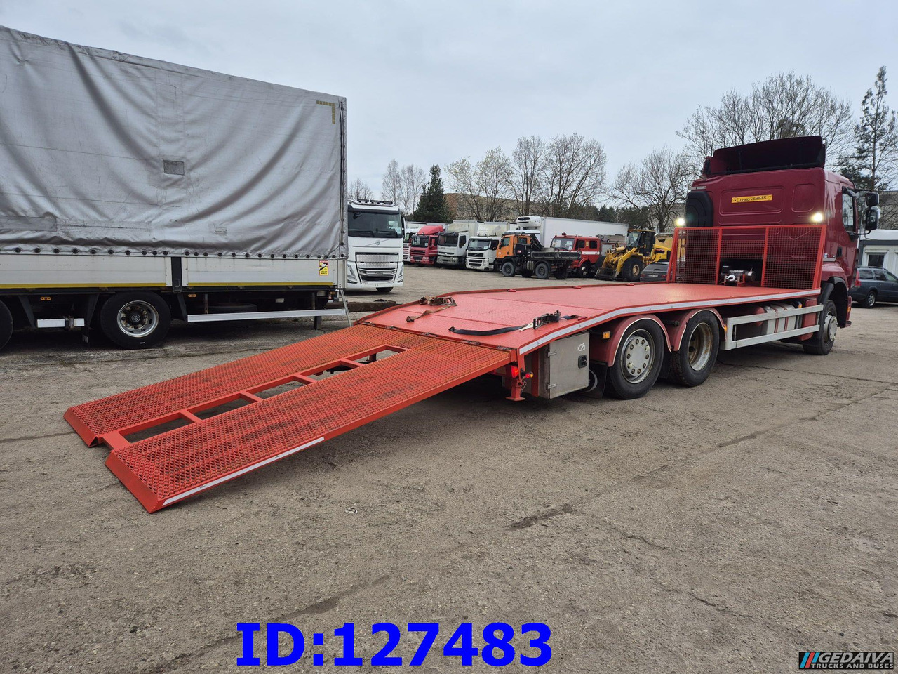 RENAULT Premium 460 6x2 (Steering axel) Euro5 - Camion plateau: photos 5 RENAULT Premium 460 6x2 (Steering axel) Euro5 - Camion plateau: photos 5