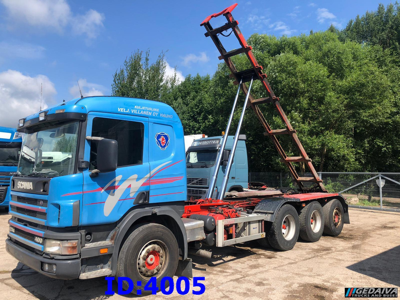 SCANIA 124 400 8x4 - Camion - système de câble: photos 1 SCANIA 124 400 8x4 - Camion - système de câble: photos 1