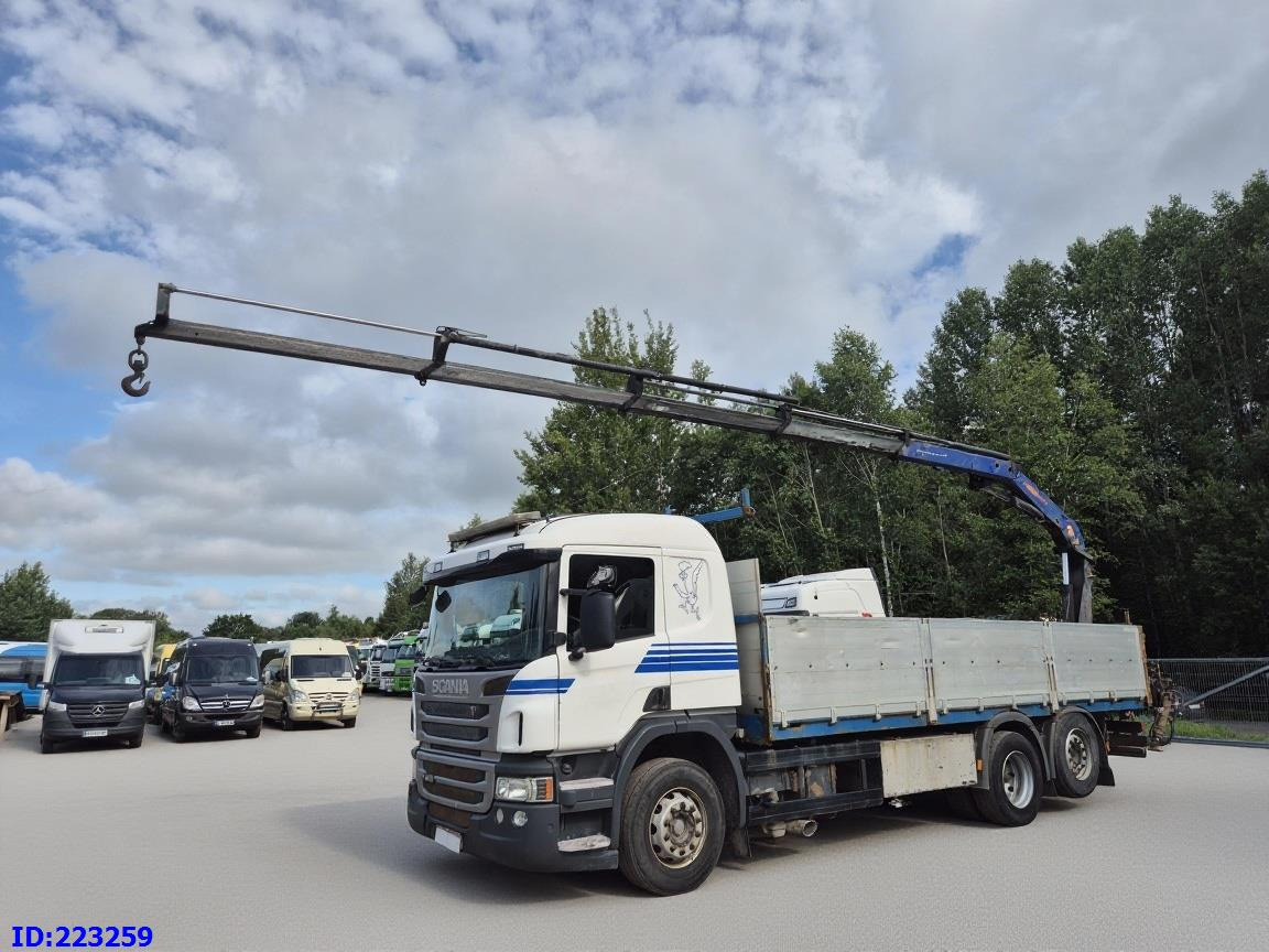 SCANIA P450 6x2 Steering axle Euro6 + PM 13.5SP - Camion plateau: photos 2 SCANIA P450 6x2 Steering axle Euro6 + PM 13.5SP - Camion plateau: photos 2