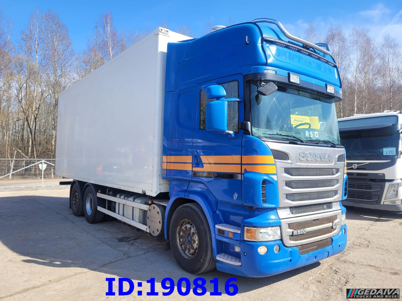 SCANIA R500 6x2 Euro5 - Camion isothermique: photos 4 SCANIA R500 6x2 Euro5 - Camion isothermique: photos 4